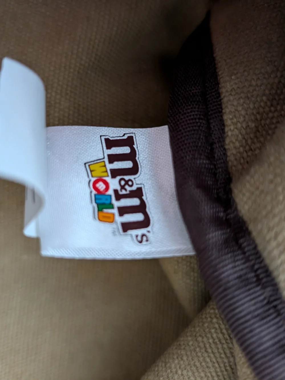 VINTAGE M&M’s Monogram Canvas Messenger Bag Y2K Utility Cargo Gorpcore Satchel